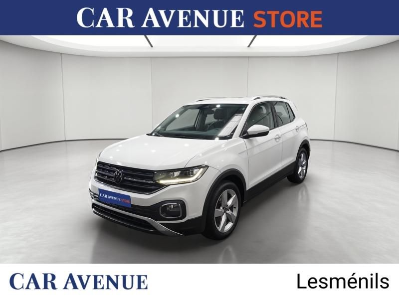 Volkswagen T-Cross Blanc Pur d'occasion