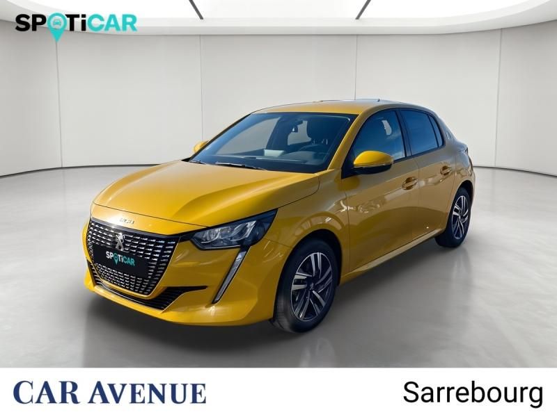 Peugeot 208 Jaune d'occasion