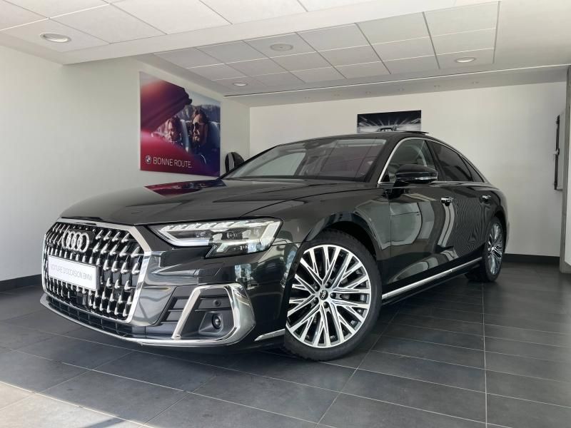 Audi A8 Noir Mythic métallisé d'occasion