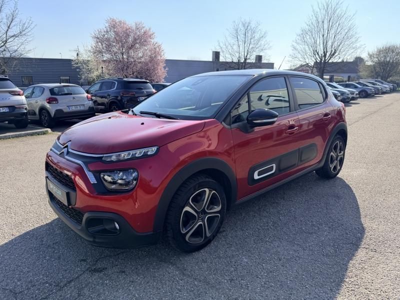 Citroën C3 Rouge Elixir (S) - Noir Onyx d'occasion