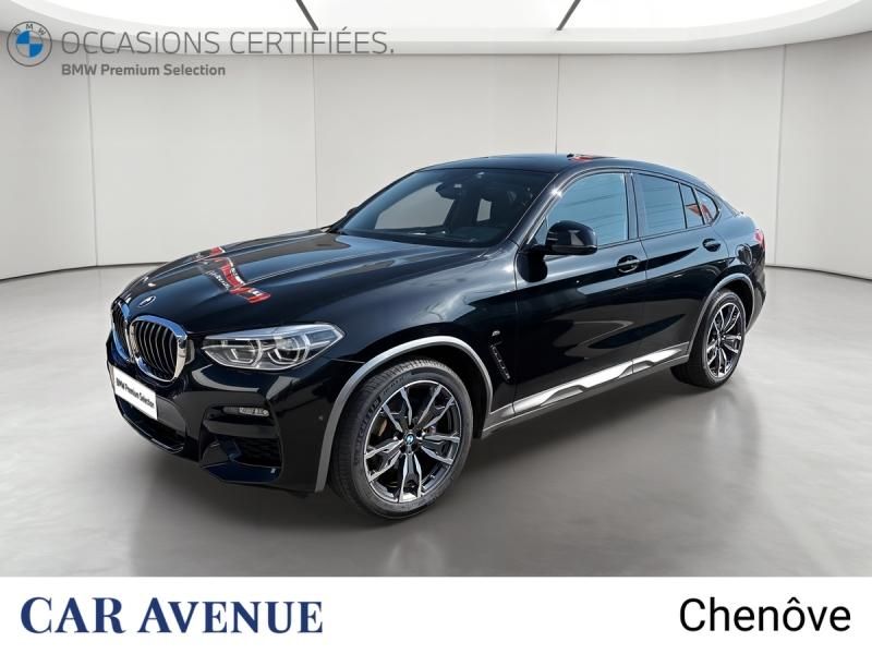 BMW X4 Saphirschwarz d'occasion