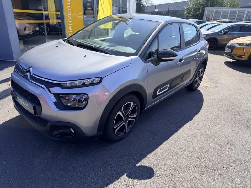 Citroën C3 Gris Acier (M) - Noir Onyx d'occasion