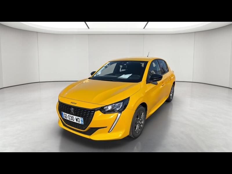 Peugeot 208 Jaune d'occasion