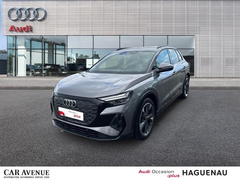 Audi Q4 e-tron Gris Typhon métallisé d'occasion