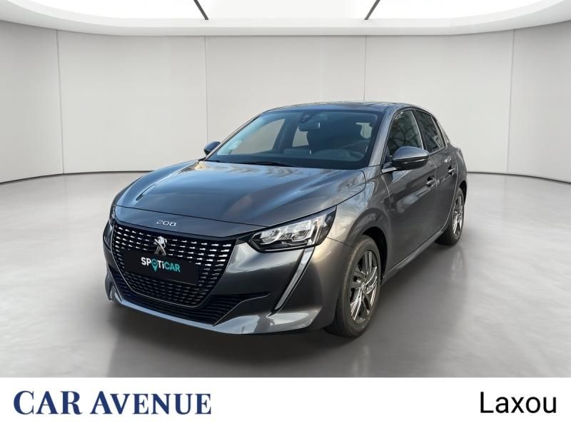 Peugeot 208 Gris Platinium (M) d'occasion