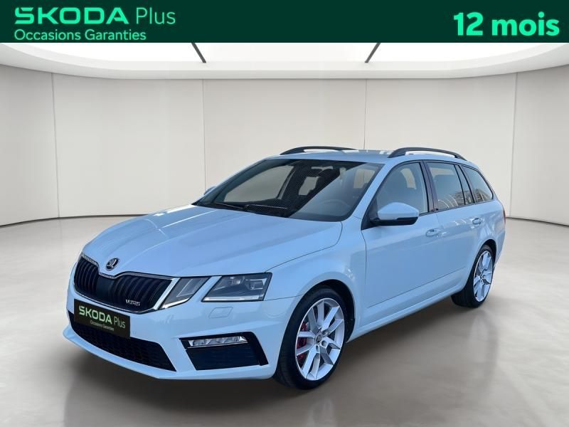 Skoda Octavia Combi Blanc d'occasion