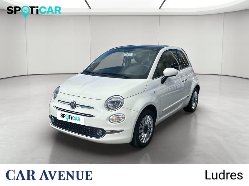 Fiat 500 Bossa Nova White Pastel d'occasion