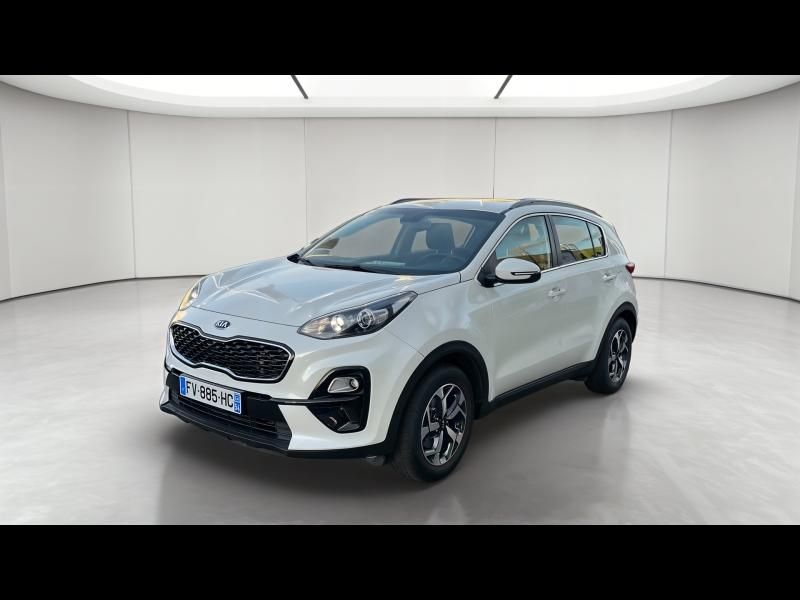 Kia Sportage Blanc Platine d'occasion