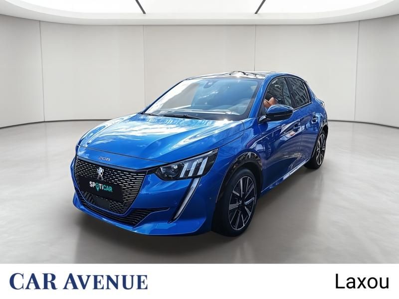 Peugeot 208 Bleu Vertigo (V) d'occasion