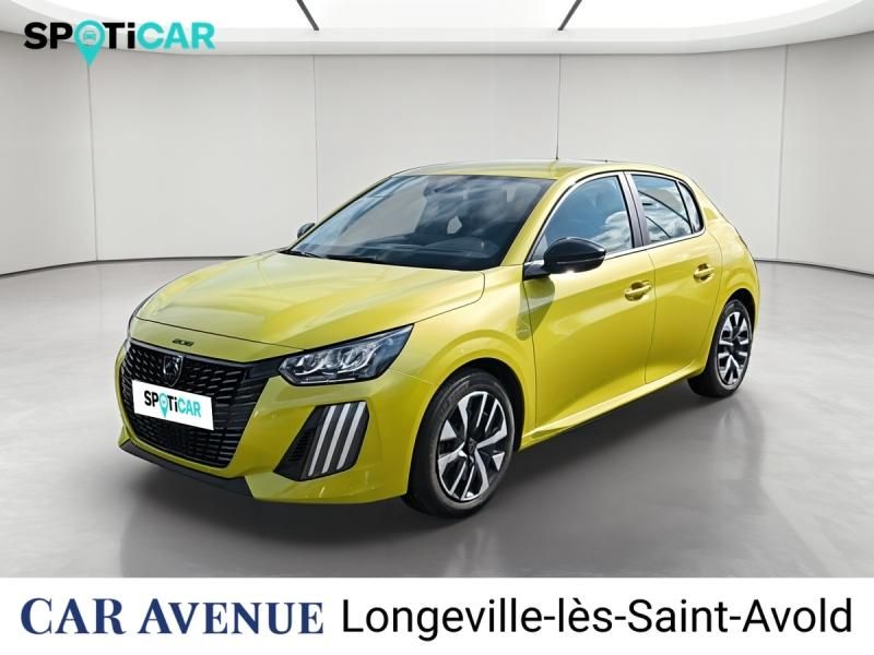 Peugeot 208 Jaune d'occasion