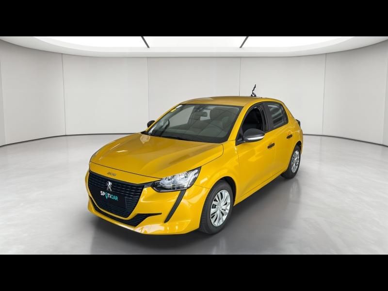 Peugeot 208 Jaune d'occasion