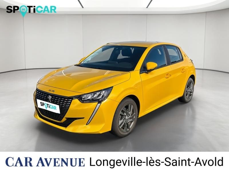 Peugeot 208 Jaune d'occasion