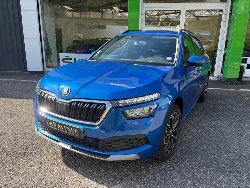 Skoda Kamiq Bleu Racing métallisé d'occasion