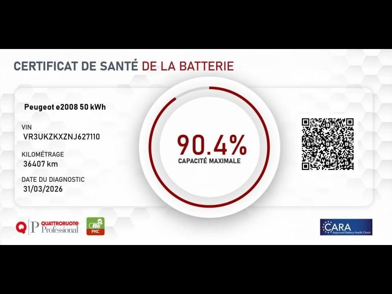 Peugeot 2008 Rouge Elixir (S) d'occasion