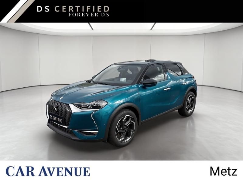 DS DS 3 Crossback Bleu Millenium - Toit Noir Perla Nera d'occasion
