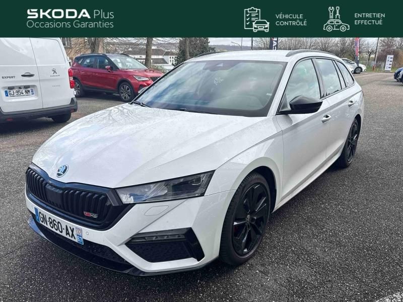 Skoda Octavia Combi Blanc Cristal spéciale d'occasion