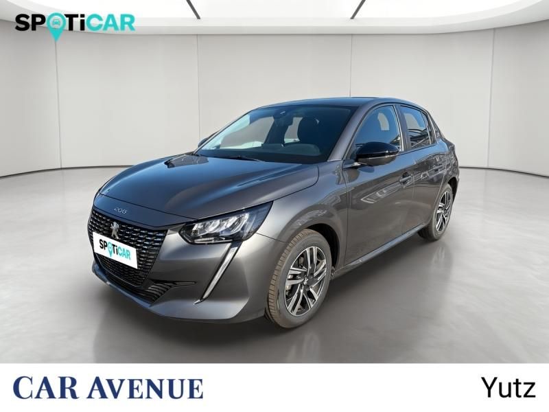 Peugeot 208 Gris Platinium (M) d'occasion