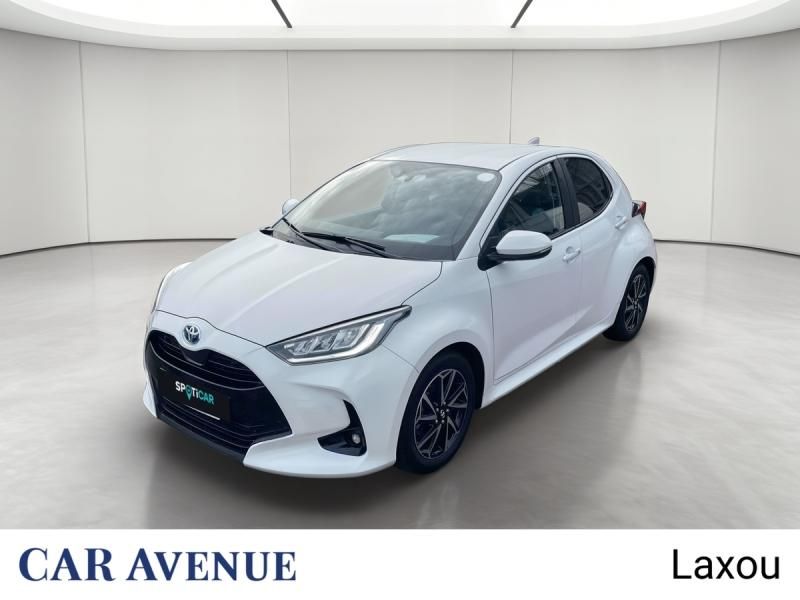 Toyota Yaris Blanc Lunaire (N) d'occasion