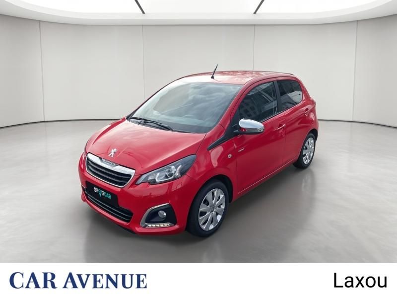 Peugeot 108 Rouge Scarlet (O) d'occasion