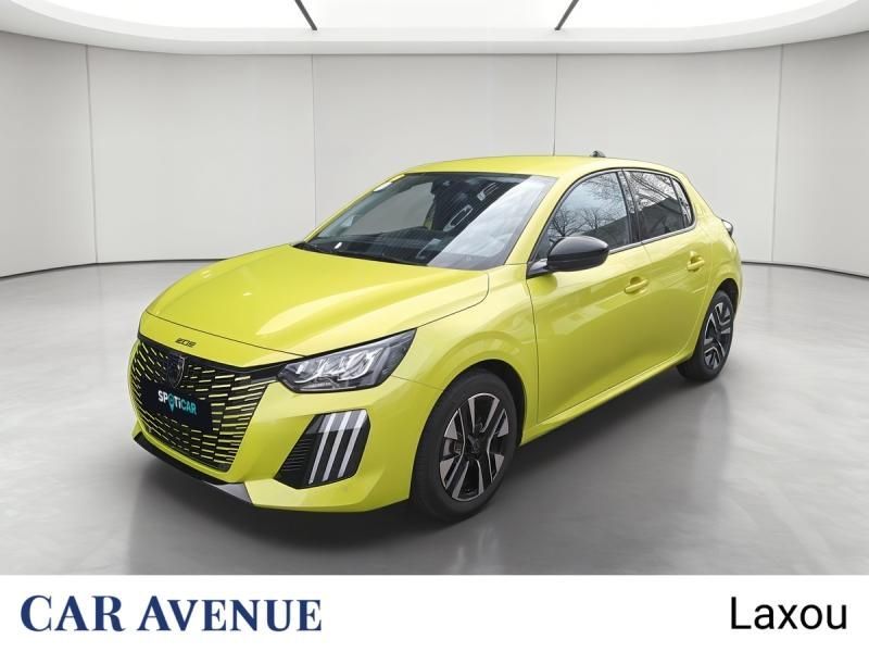 Peugeot 208 Jaune d'occasion