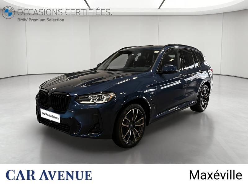 BMW X3 Phytonicblau métallisé d'occasion