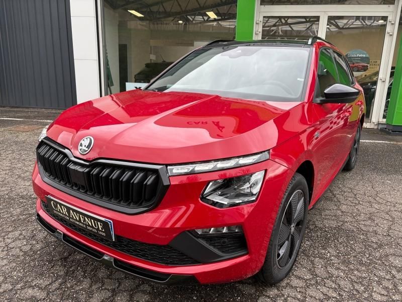Skoda Kamiq Rouge Velvet métallisé premium neuf