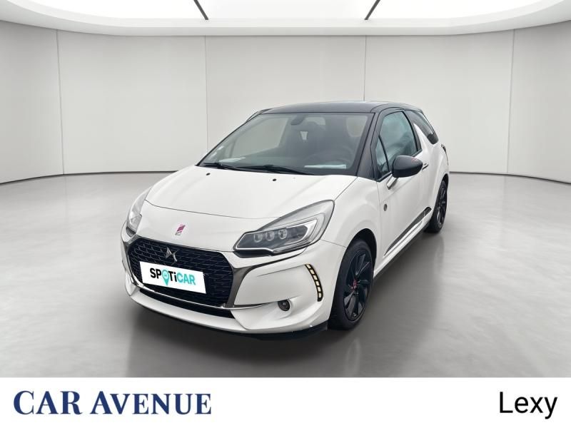 DS DS 3 Blanc Nacré (N) - Toit Noir Onyx d'occasion
