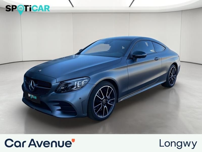 Mercedes Benz Classe C Coupé Gris sélénite métallisée d'occasion