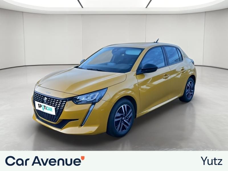 Peugeot 208 Jaune d'occasion