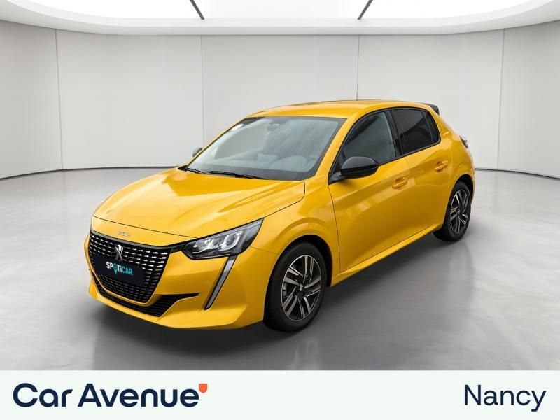 Peugeot 208 Jaune d'occasion