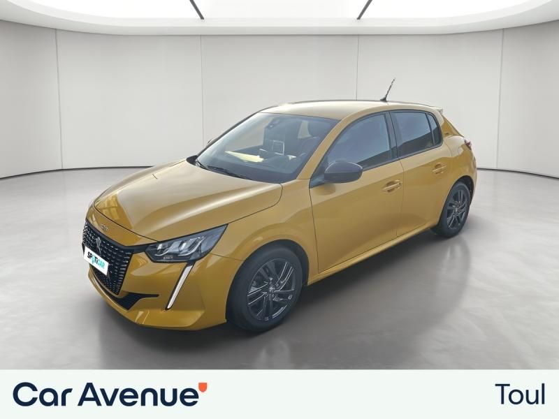 Peugeot 208 Jaune d'occasion