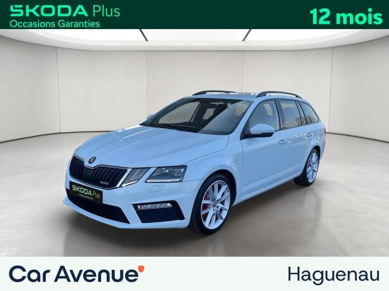 Skoda Octavia Combi Blanc d'occasion