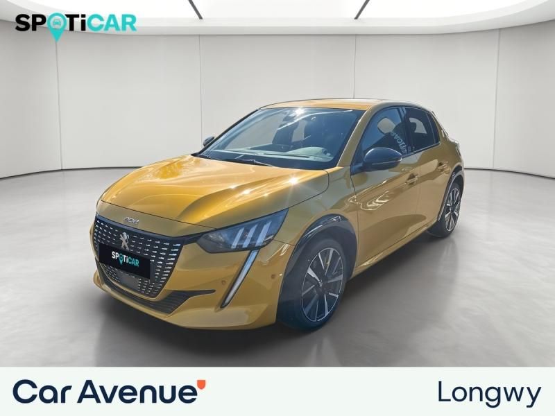 Peugeot 208 Jaune d'occasion