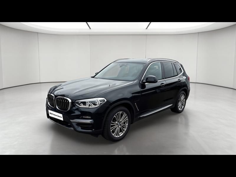 BMW X3 Saphirschwarz d'occasion