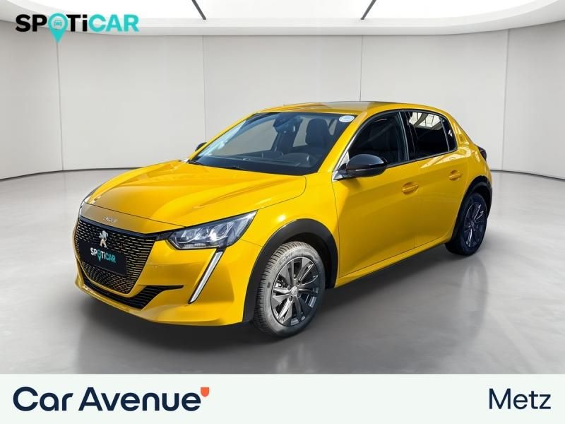 Peugeot 208 Jaune d'occasion