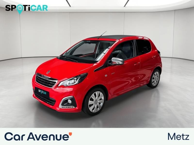 Peugeot 108 Rouge Scarlet (O) d'occasion