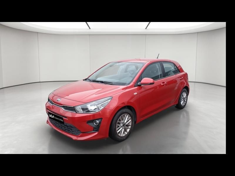 Kia Rio Rouge Grenadine métallisé d'occasion