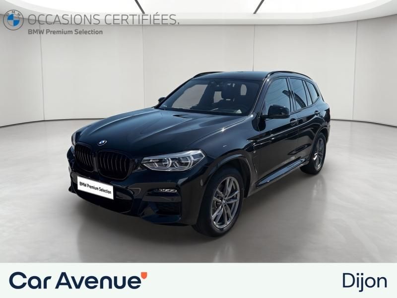 BMW X3 Saphirschwarz d'occasion