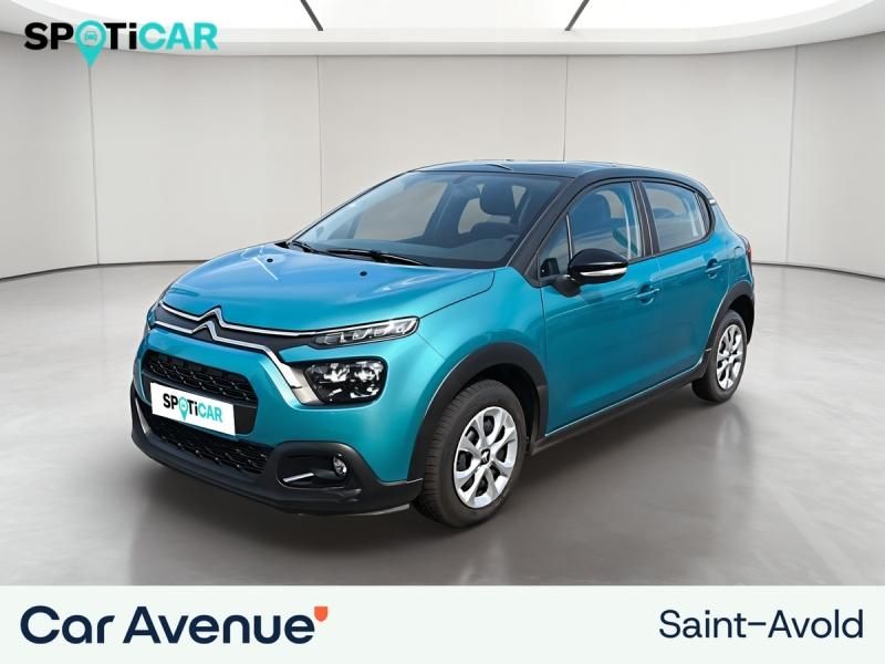 Citroën C3 Spring Blue (M) - Noir Onyx d'occasion