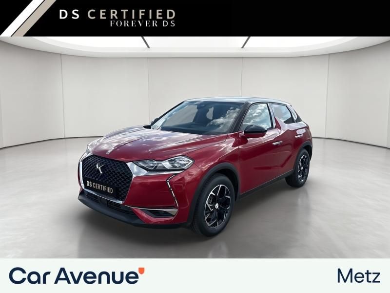 DS DS 3 Crossback Rouge Rubi (M) - Toit Blanc Opale d'occasion