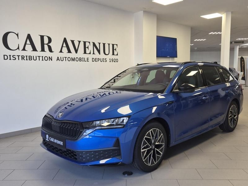 Skoda Octavia Combi Bleu Racing métallisée neuf