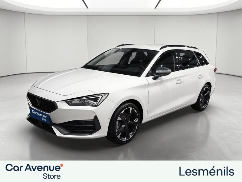 Cupra Leon ST Blanc Nevada métallisé d'occasion