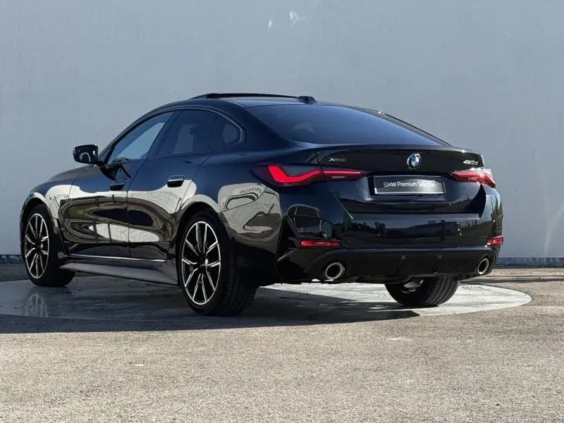 BMW Série 4 Gran Coupé Saphirschwarz métallisé d'occasion
