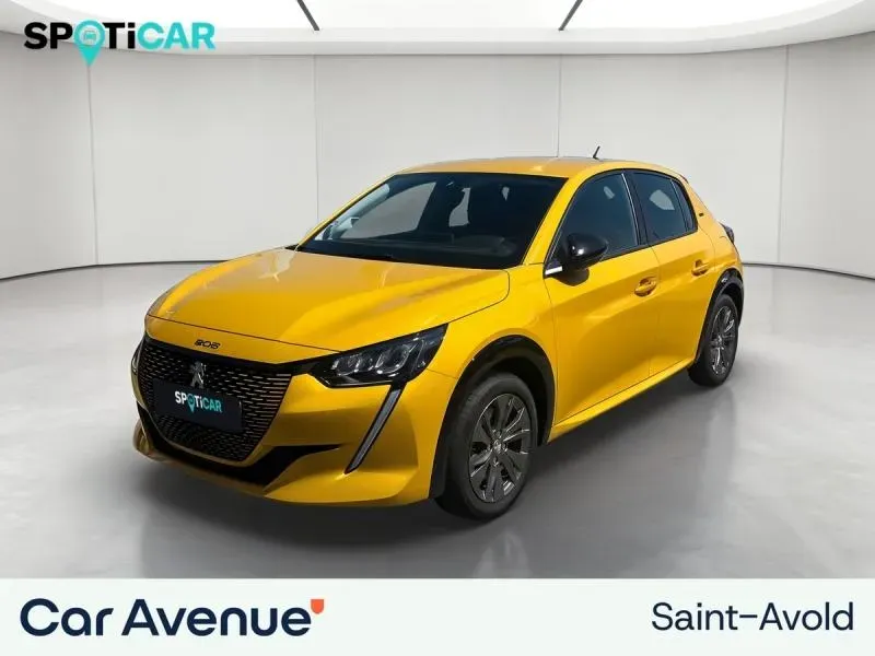 Peugeot 208 Jaune d'occasion