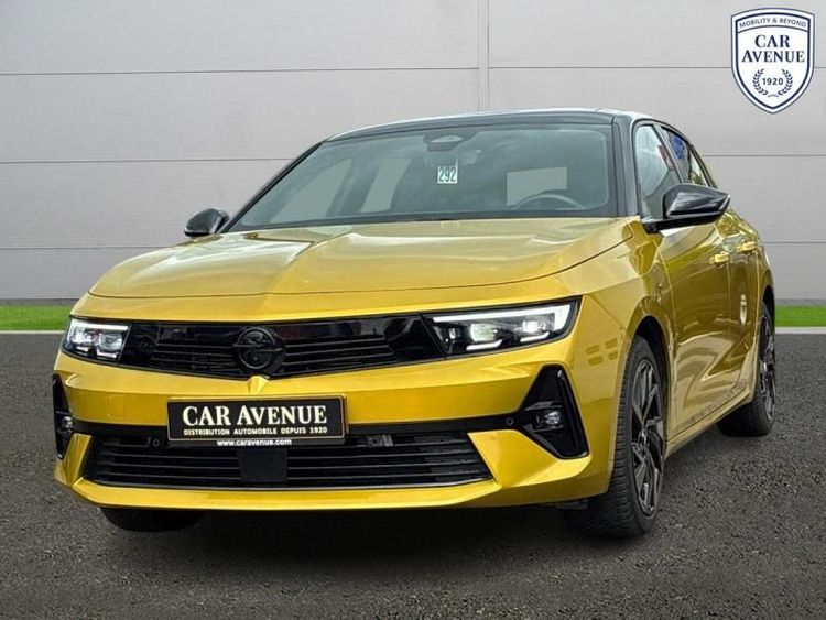 Opel Astra Jaune Kult Métallisé d'occasion