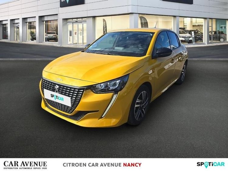 Peugeot 208 Jaune d'occasion