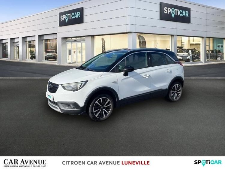 Opel Crossland X Blanc Glacier/Toit Noir Profond d'occasion