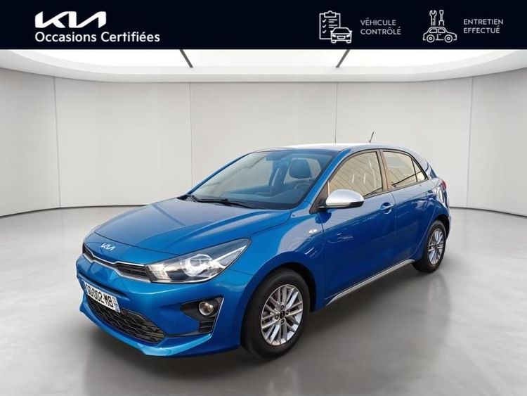 Kia Rio Bleu Azur métallisé d'occasion