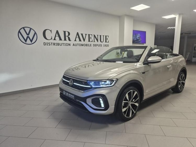 Volkswagen T-Roc Cabriolet Gris Ivoire métallisée, capote noire neuf