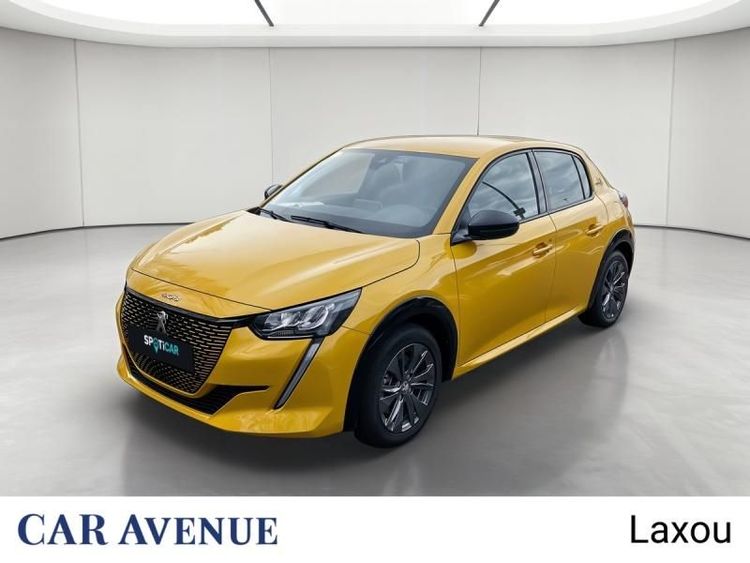 Peugeot 208 Jaune d'occasion